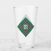 Verre Clan MacFarlane Tartan de chasse antique (Devant)