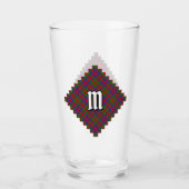 Verre Clan MacGowan Tartan (Devant)