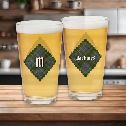 Verre Clan MacInnes Tartan