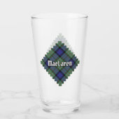 Verre Clan MacLaren Tartan (Dos)