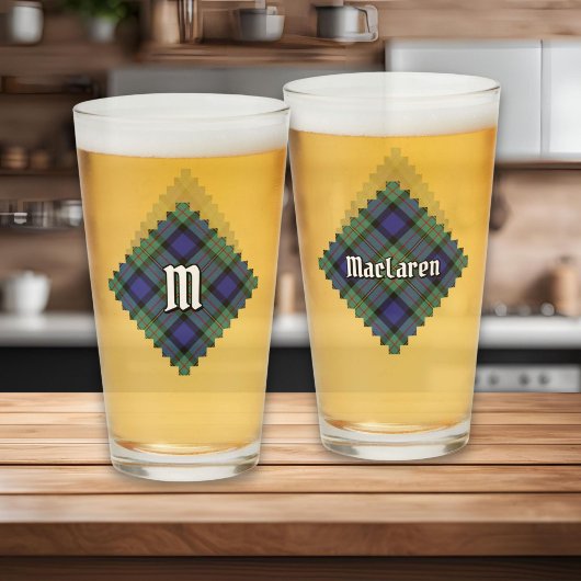 Verre Clan MacLaren Tartan