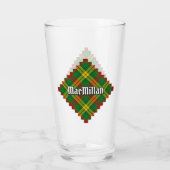 Verre Clan MacMillan Tartan (Dos)