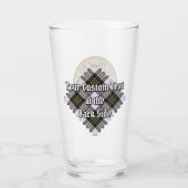 Verre Clan MacPherson Crest sur le tatan de robe (Dos)