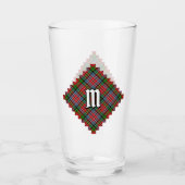 Verre Clan MacPherson Tartan Glass (Devant)