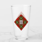 Verre Clan Scott Red Tartan Glass (Devant)