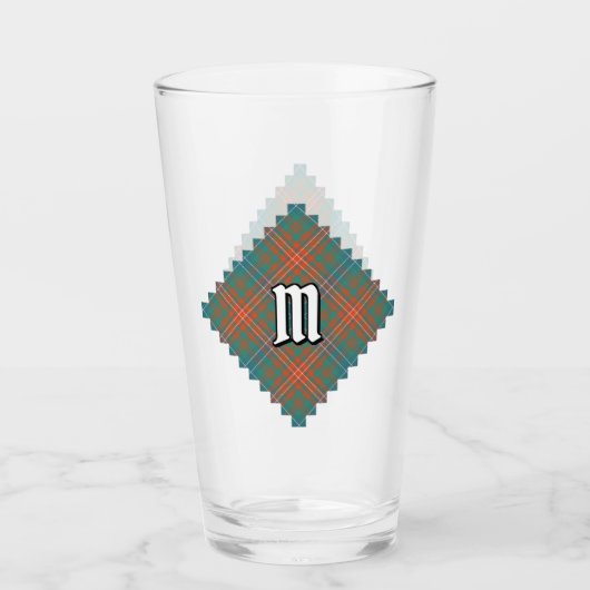 Verre Clan Wilson Ancienne Tartan (Devant)