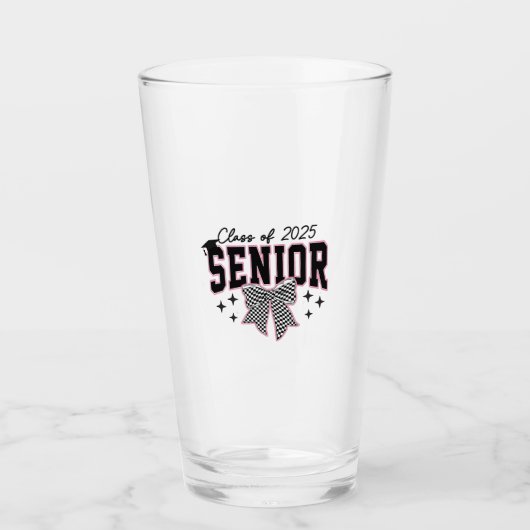 Verre Classe de coquette de la bow senior 2025 (Devant)