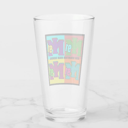 Verre Classe de pinte de parti 1991 (Dos)