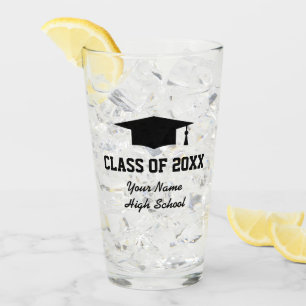 Verre Classe personnalisée de 2023 fête de remise de dip