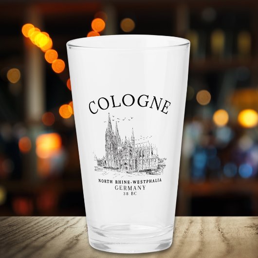 Verre Classic Cologne Cathedral Germany Vista