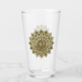 Verre Classique Mandala Inde Style 4 (Dos)