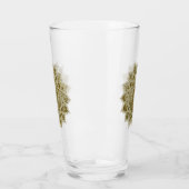 Verre Classique Mandala Inde Style 4 (Gauche)