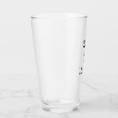 Verre Classy Scroll Monogramme Initial T avec nom (Droite)