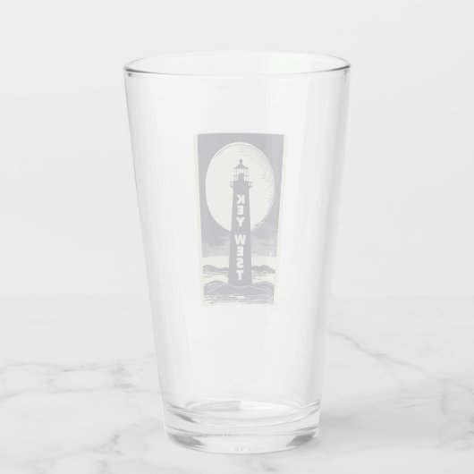 Verre Clé West Lighthouse Moon (Dos)