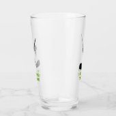Verre Club de golf et bal noir et vert coutume (Droite)