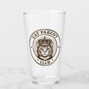 Verre Club des parents de chats – Pour les humains possé