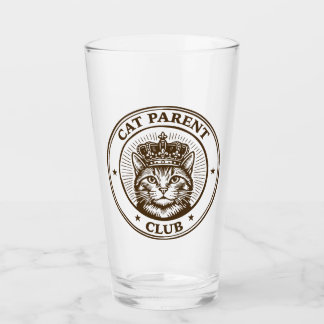 Verre Club des parents de chats – Pour les humains possé
