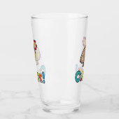 Verre Cluck de poulet (Gauche)
