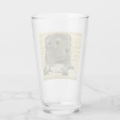 Verre cobaye métallique (Dos)