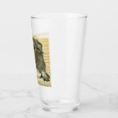 Verre cobaye métallique (Gauche)