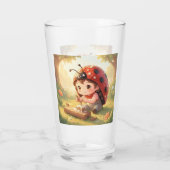 Verre Coccinelle et le royaume de nectar caché (Dos)