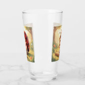 Verre Coccinelle et le royaume de nectar caché (Gauche)