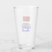 Verre Cochonnet de l'Indépendance 1776 (Dos)