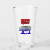 Verre Cochonnet de l'Indépendance 1776 (Devant)
