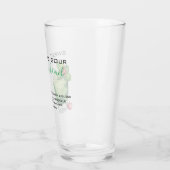 Verre Cocktail de Noël Recette Boisson verte (Gauche)