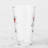 Verre Cocktail Ghost et Éffrayant (Gauche)