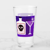 Verre Cocktail PopArt Halloween (Devant)