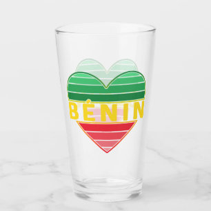 Verre Coeur béninois, I Love Bénin