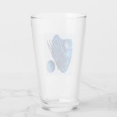 Verre Coeur bleu (Dos)