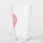 Verre Coeur de bonbons - Visage diabolique (Gauche)