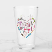Verre Coeur de coiffeur Outil coiffeur (Dos)