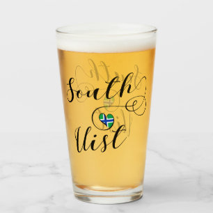 Verre Coeur du pavillon sud de l'Uist, Hébrides extérieu