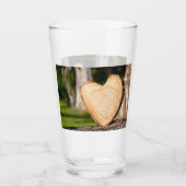 Verre coeur en bois (Dos)