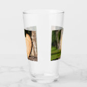 Verre coeur en bois (Gauche)