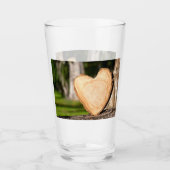 Verre coeur en bois (Devant)