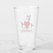 Verre Coeur I unique (Dos)