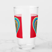 Verre Coeur valentin multicolore Thunder_Cove (Gauche)