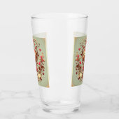 Verre Coeur vintage Valentine's day xoxo (Gauche)