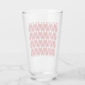 Verre Coeurs rouges allongés (Dos)
