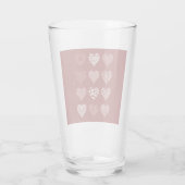 Verre Coeurs Saint-Valentin Neuf Coeurs Saint-Valentin A (Dos)