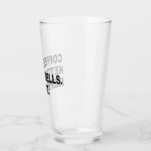 Verre Coffee Kettlebells Répéter (Gauche)