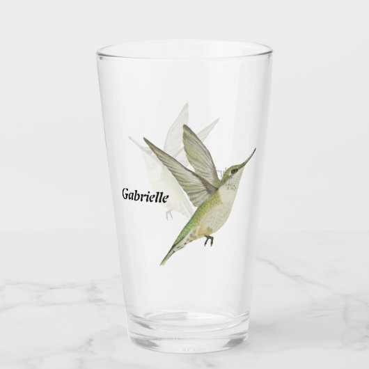 Verre colibri (Dos)
