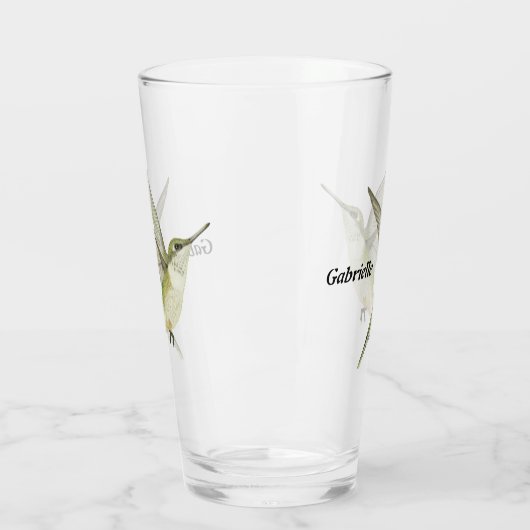 Verre colibri (Gauche)