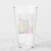 Verre Collage de photos de famille (Dos)