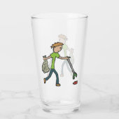 Verre Collecte de journaux et de dossiers (Dos)