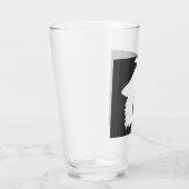 Verre ColliesWithoutBorders logo blanc (Droite)